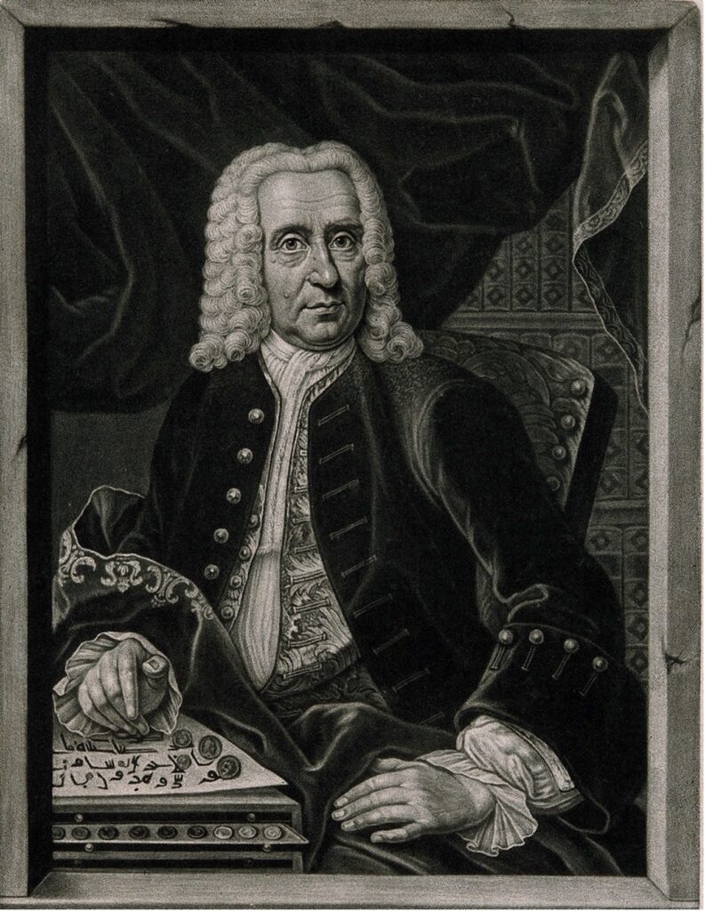 Парадный портрет Иоганн Генрих Шульце, выполненный в традициях XVIII века.